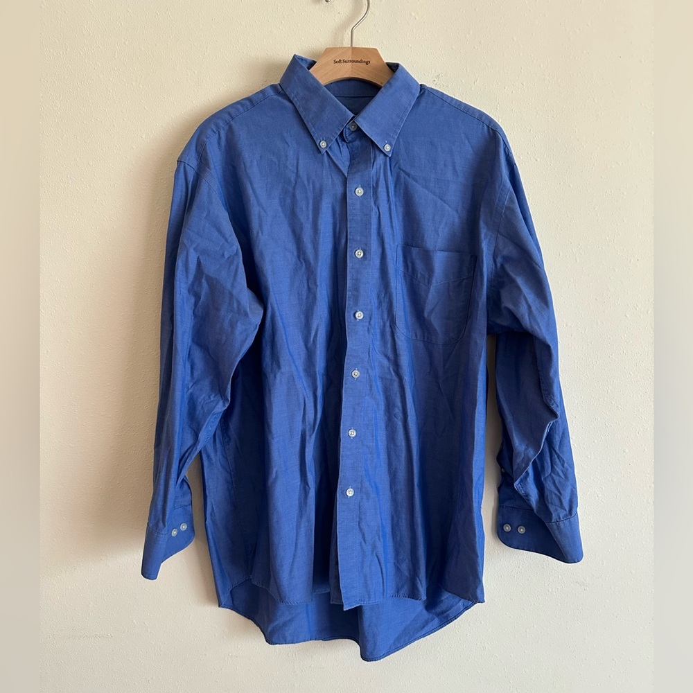 Club Room Men’s Regular Fit Pinpoint shirt